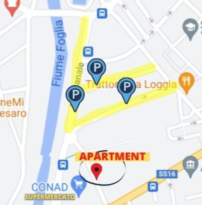 I Love Pesaro Apartment Bagian luar foto
